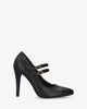 Mary jane shoe in soft black