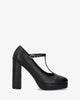 Salome shoe in soft black