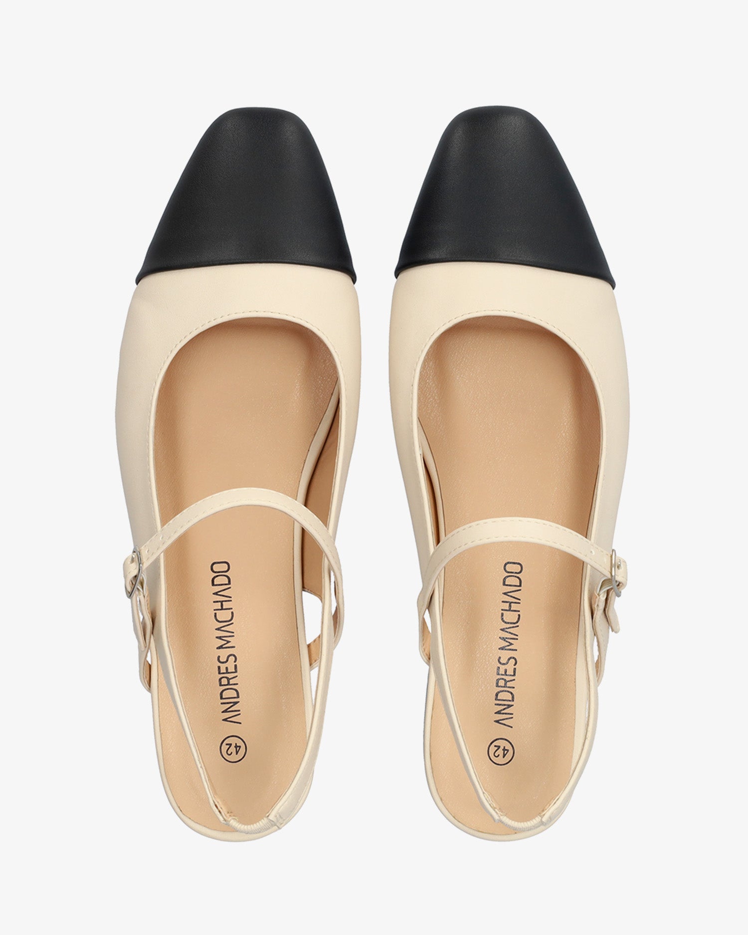 Salón destalonado punta redondeada en soft blanco