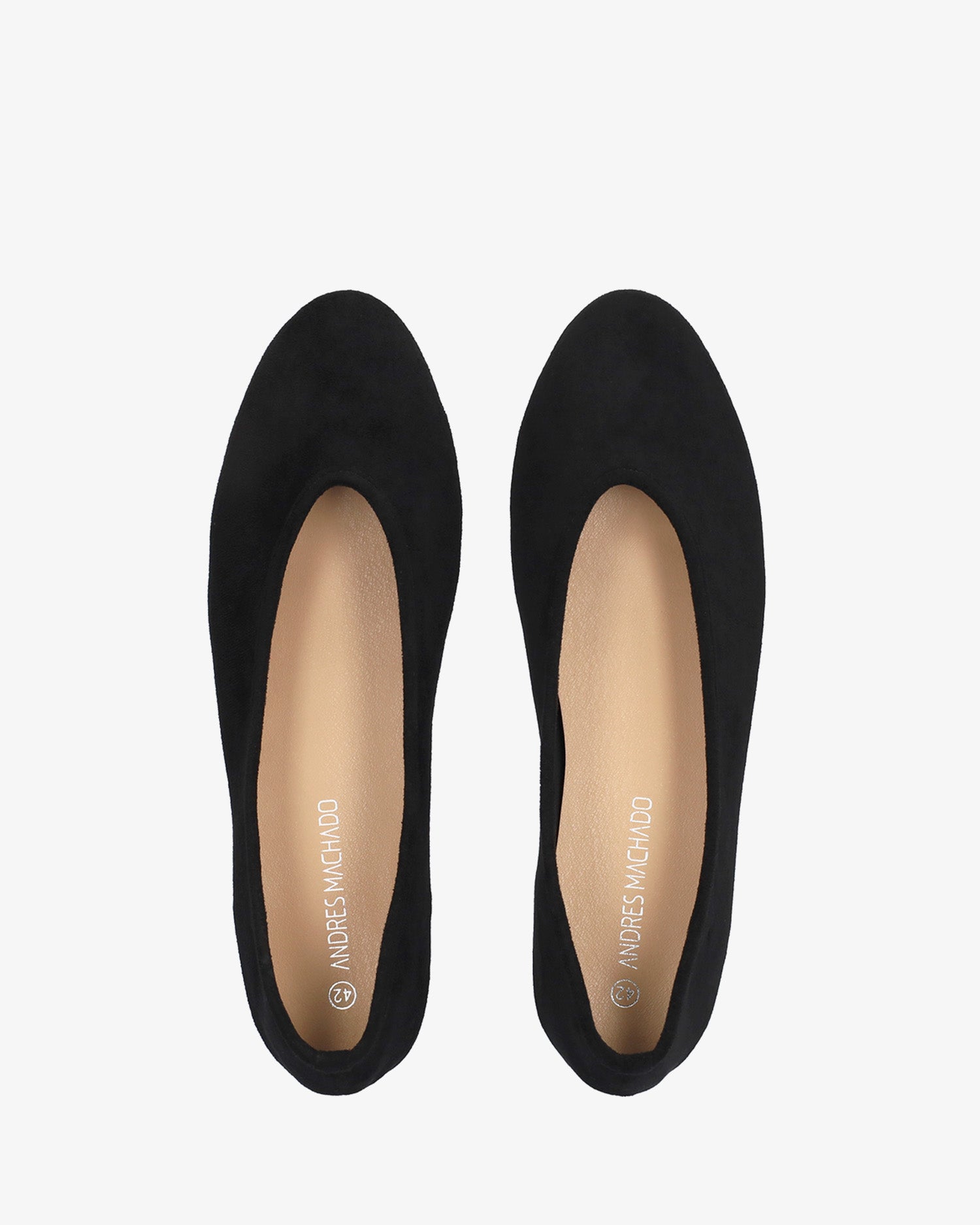 Ballerina in simil camoscio nero 