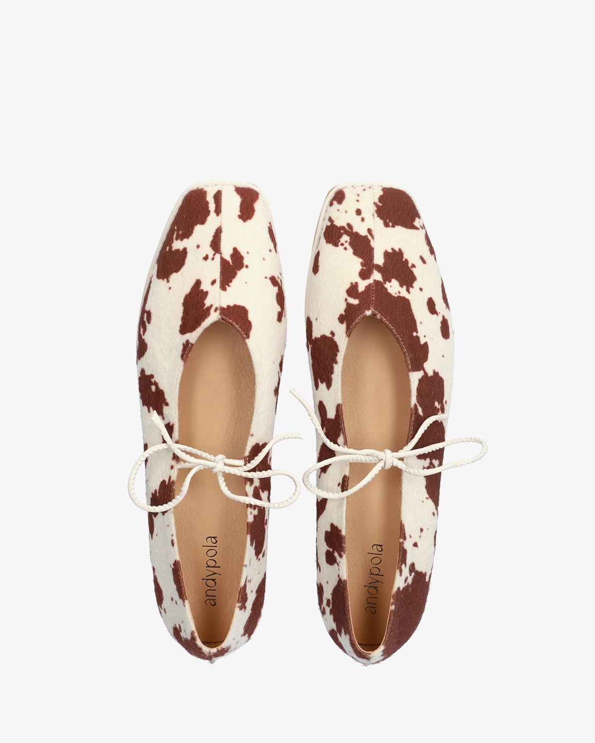 Bailarina plana con animal print