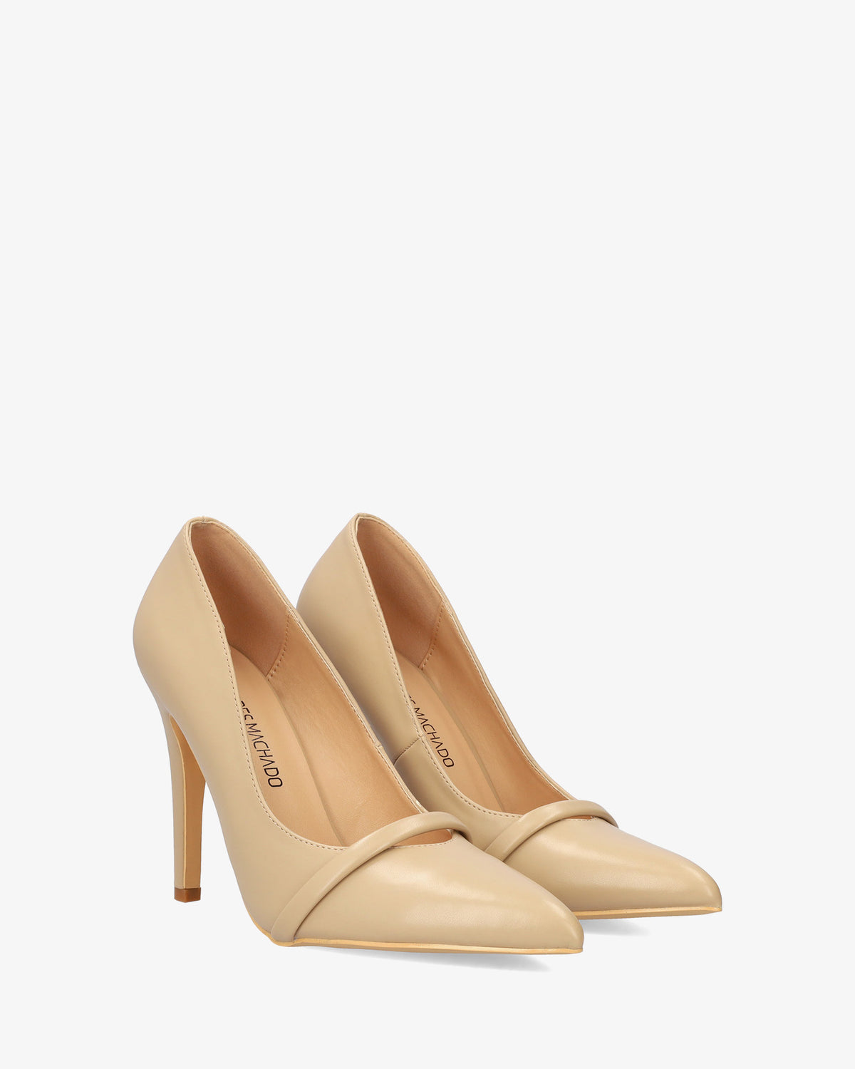Pumps mit Absatz in Soft Nude 
