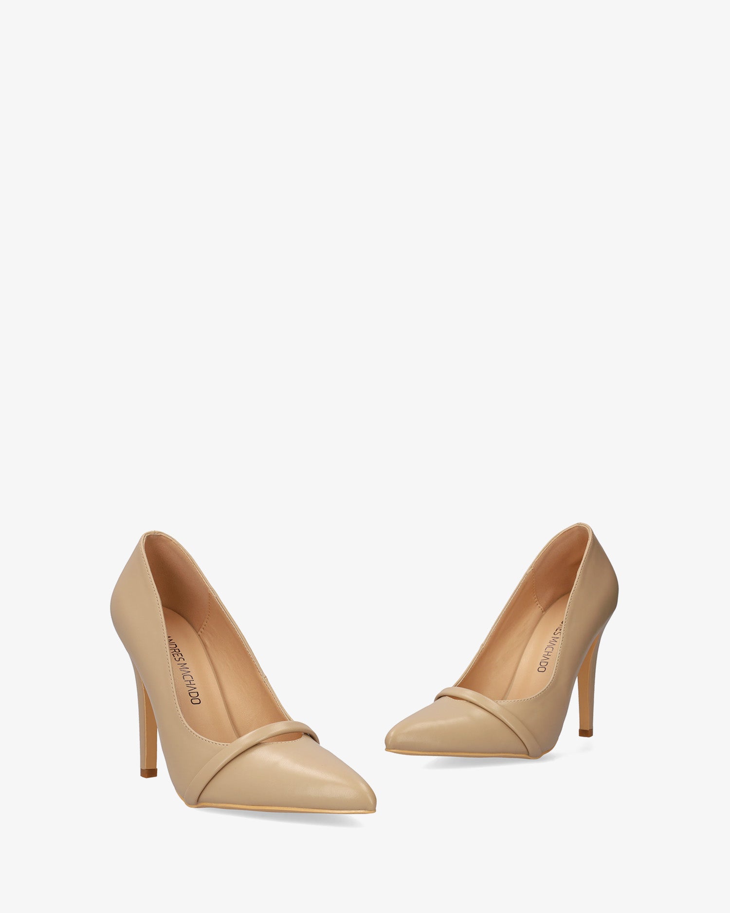 Pumps mit Absatz in Soft Nude 