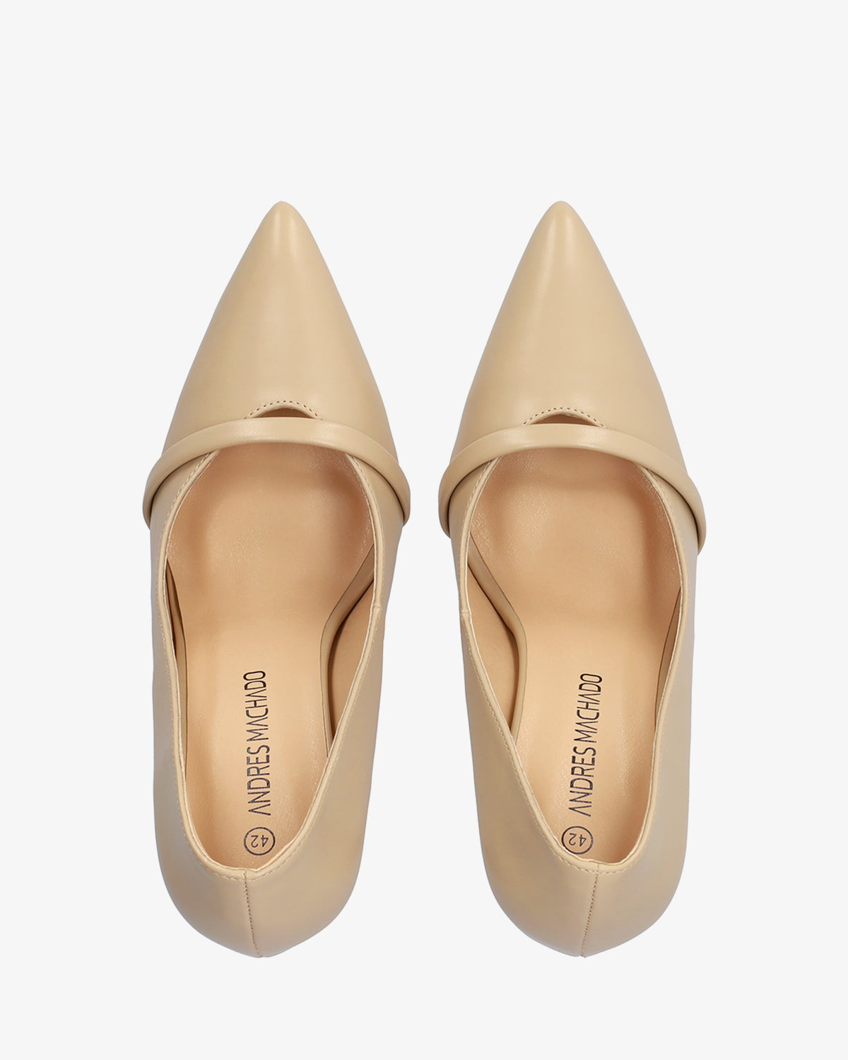 Pumps mit Absatz in Soft Nude 