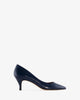 Pumps in navy nappa leather