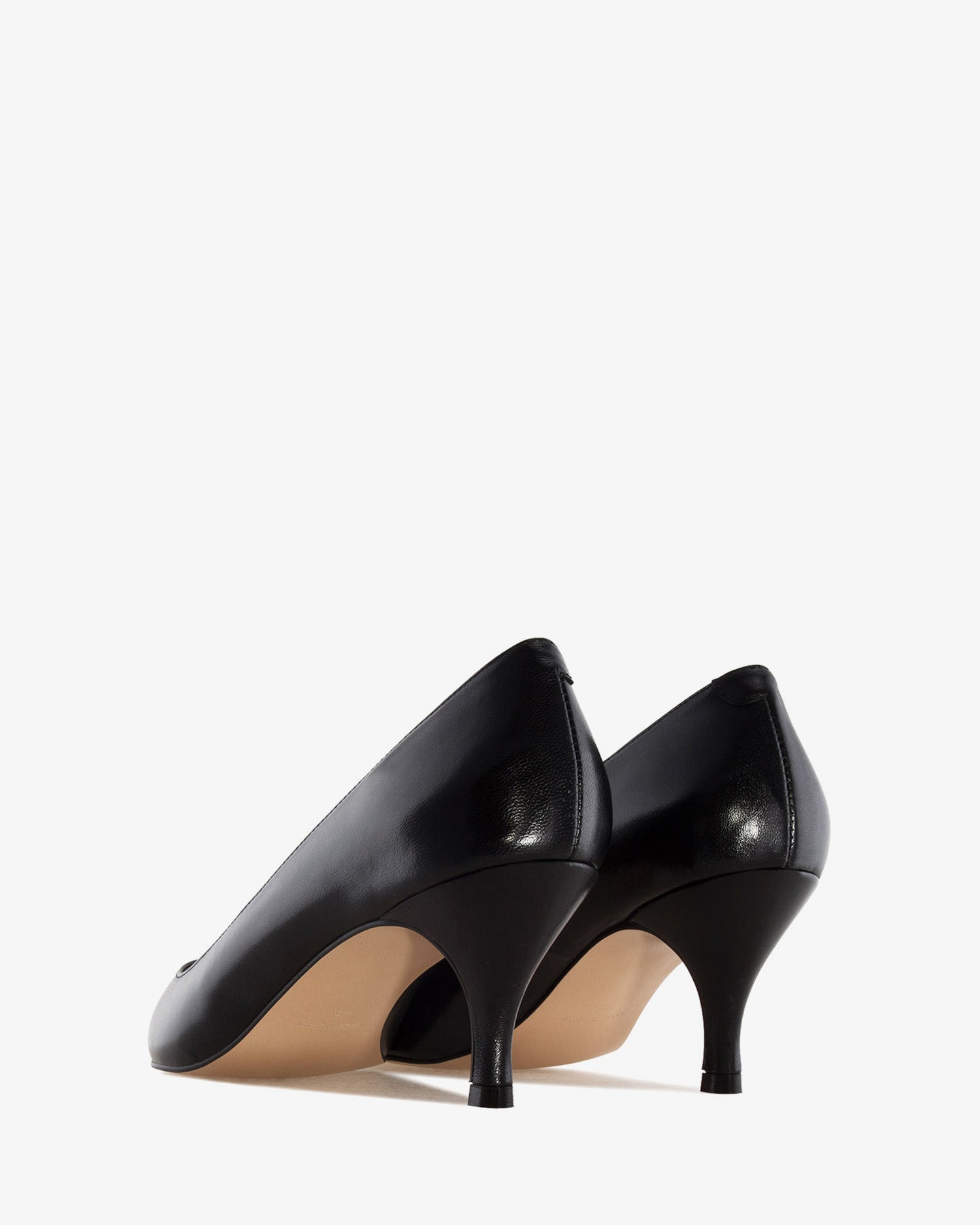 Escarpins cuir noir