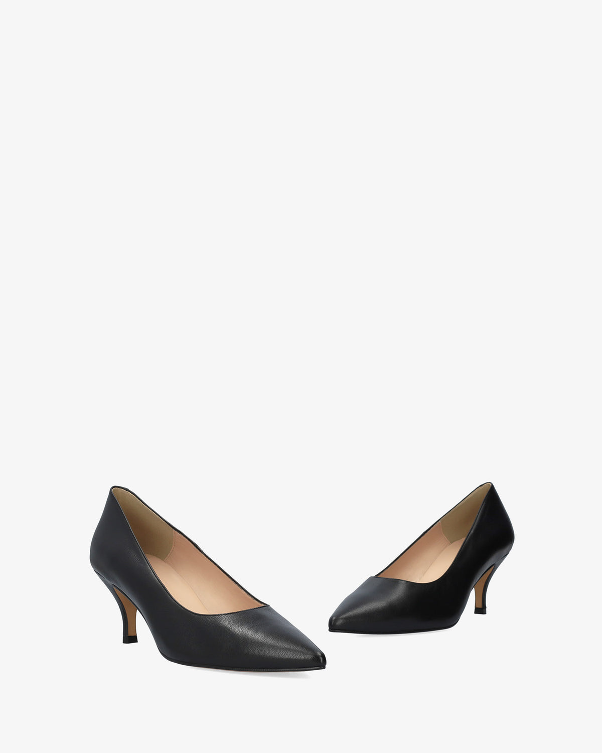 Escarpins cuir noir
