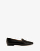 Loafers in black leather