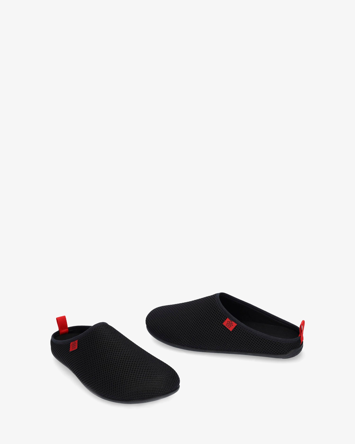 Zapatillas unisex en rejilla negro