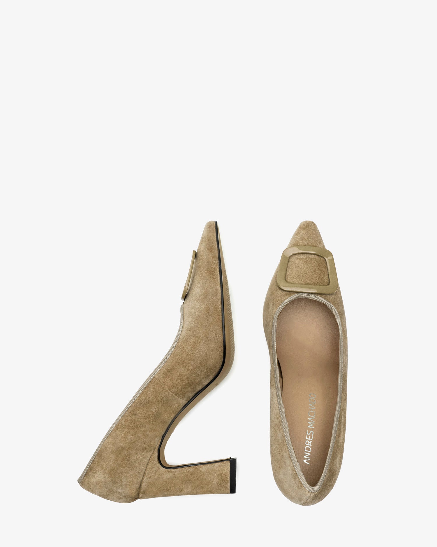 Salón en serraje taupe