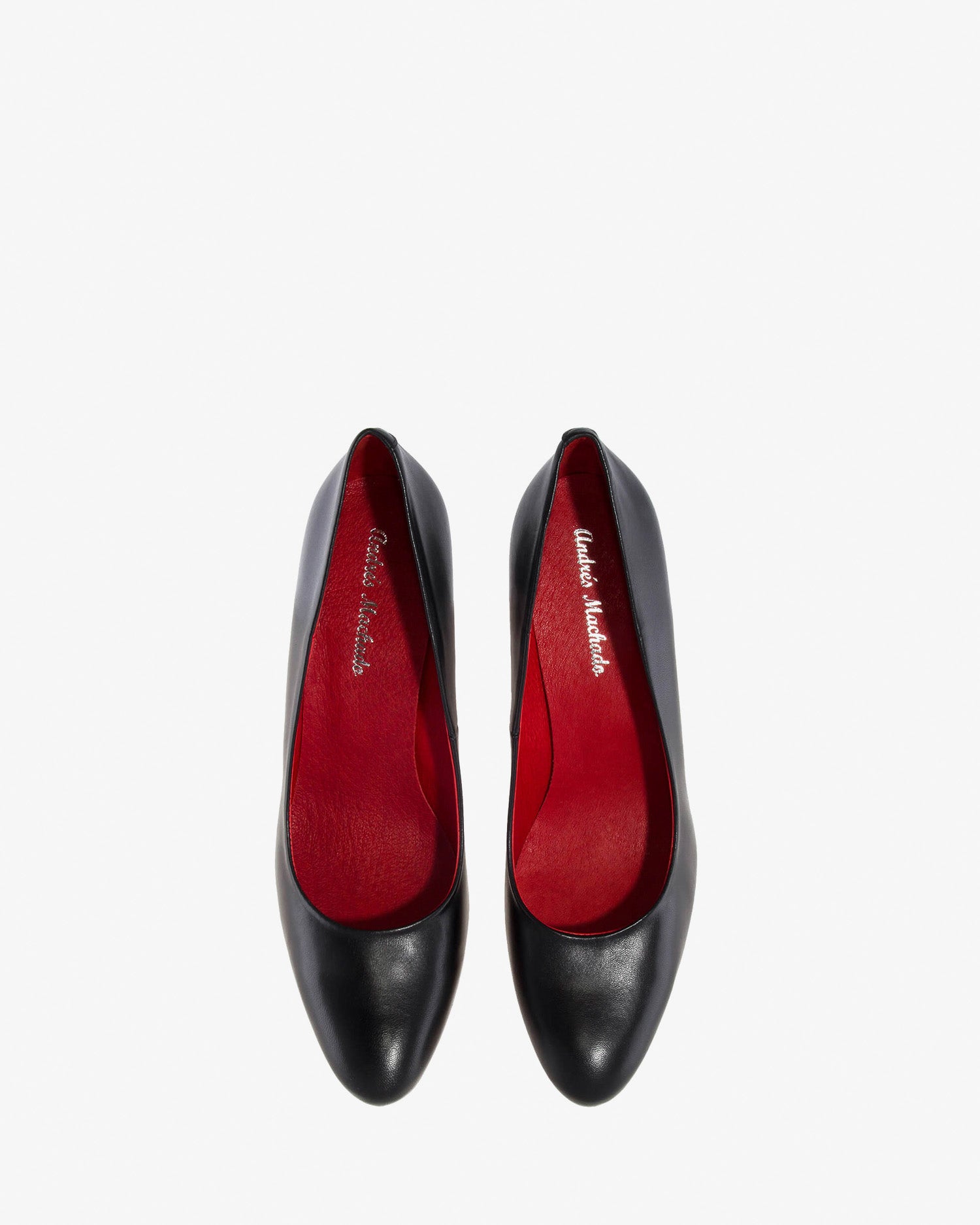 Escarpins en cuir noir