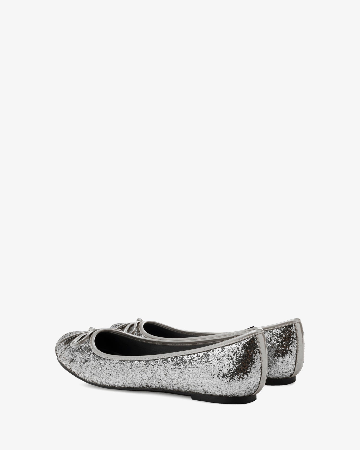 Bailarina clasic glitter plata