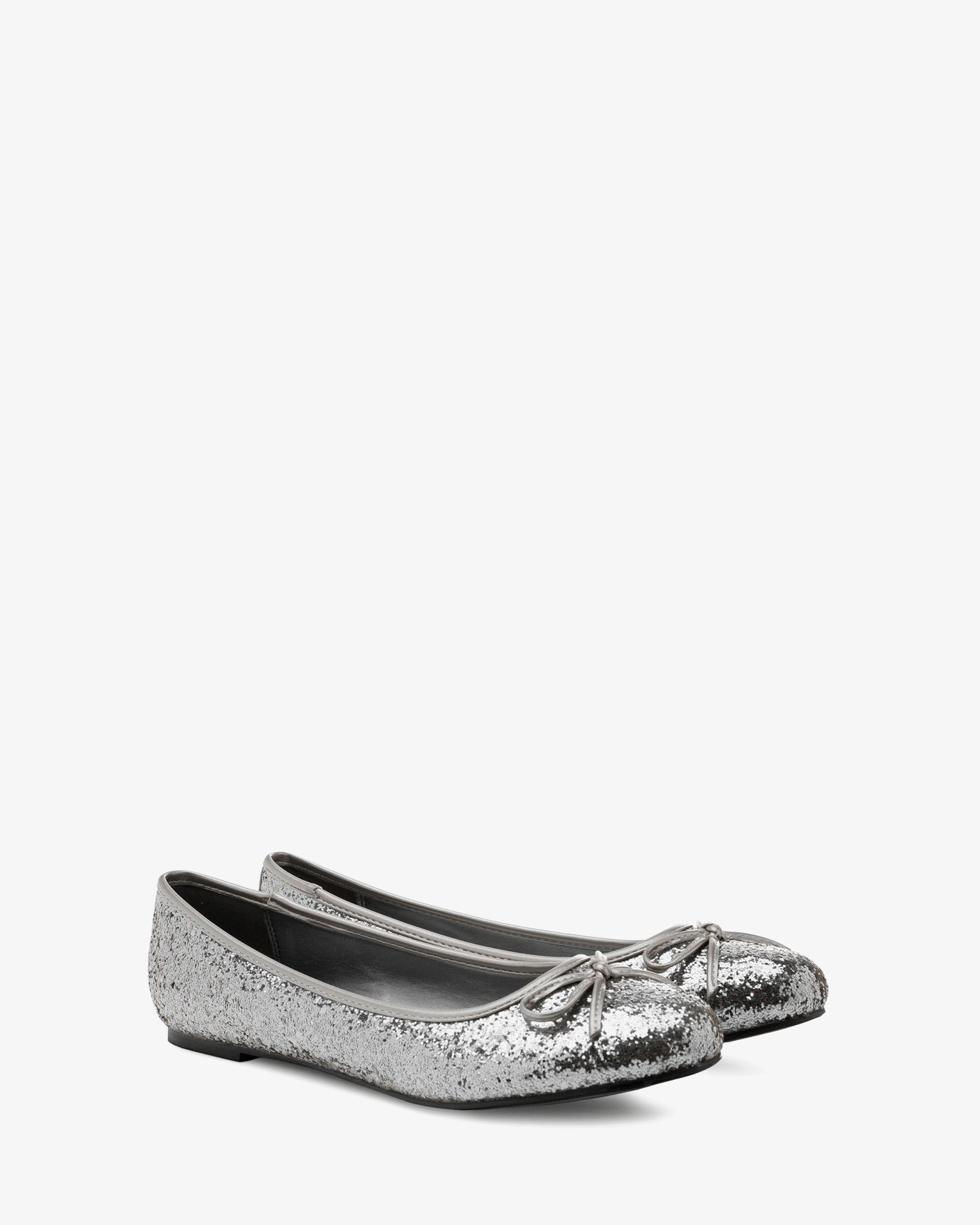 Bailarina clasic glitter plata